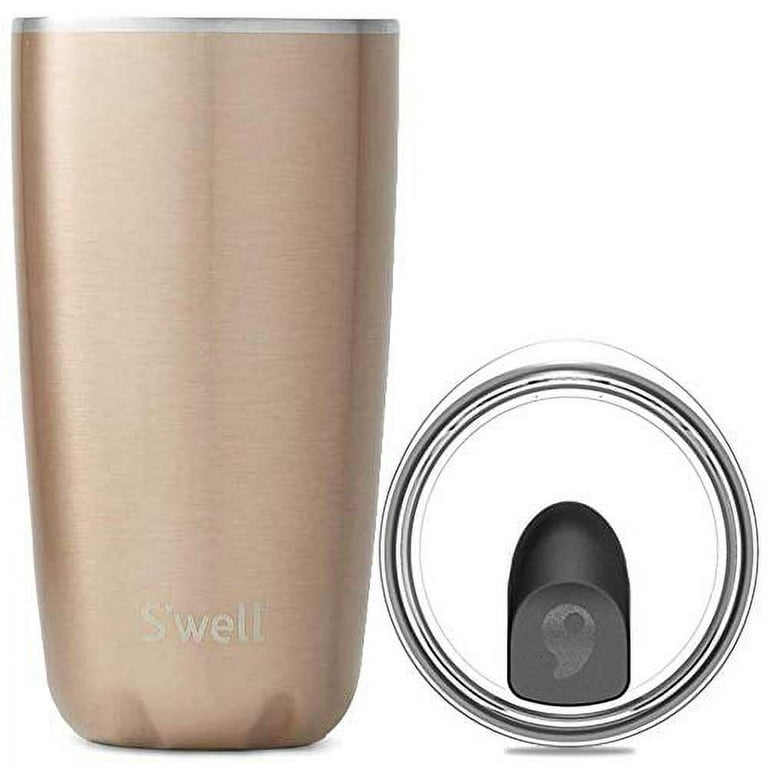 S'well 18oz Stainless Steel Tumbler with Lid Onyx