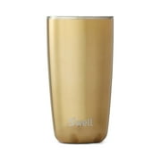 S'well Vacuum Insulated Stainless Steel Takeaway Tumbler, Yellow Gold, 18 oz