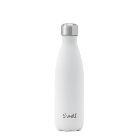 S'well Vacuum Insulated Stainless Steel Water Bottle, Moonstone, 17 oz