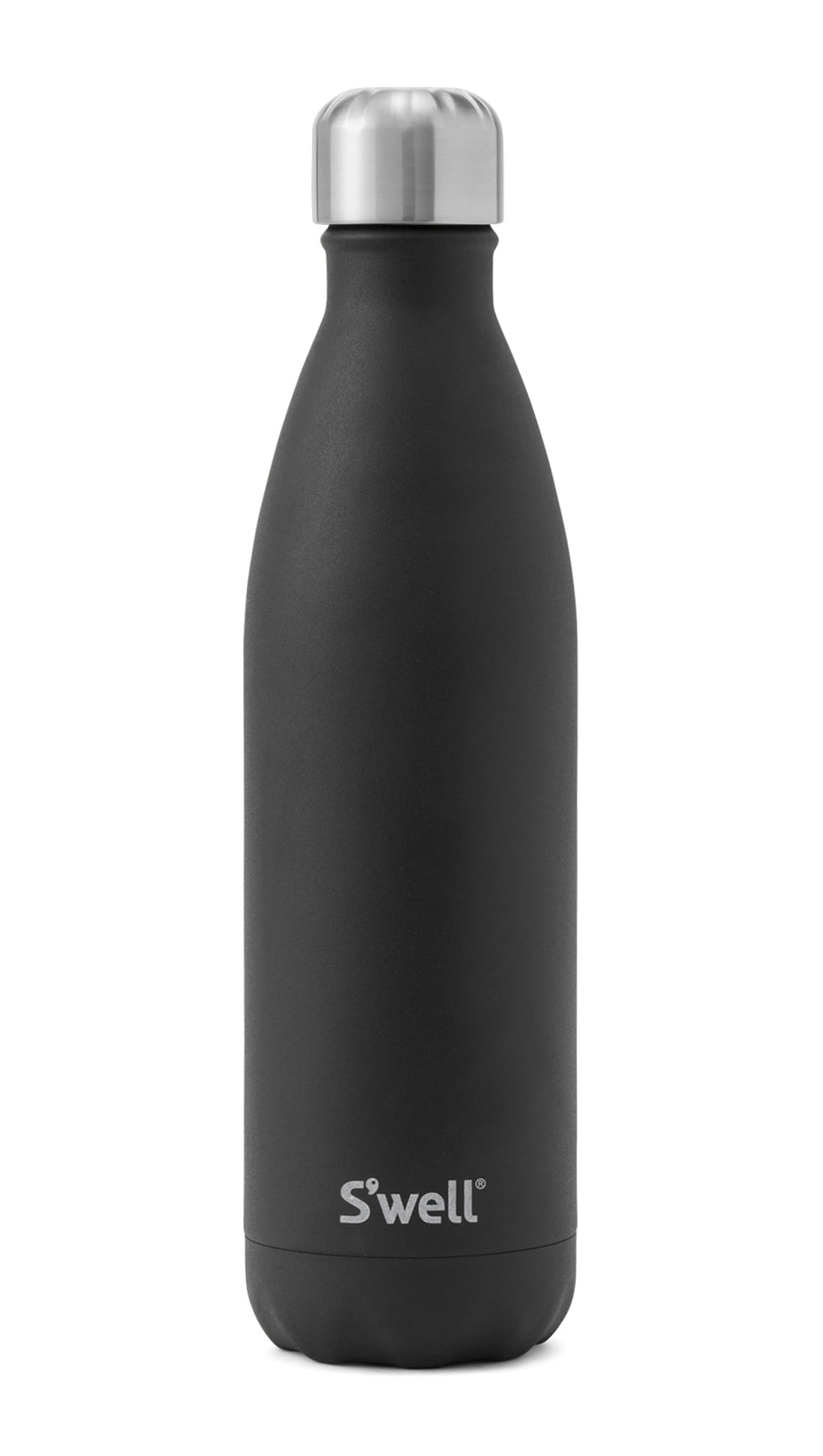 S'well Bottle 17 oz Swell Water Bottle Stainless Steel HP Black NEW