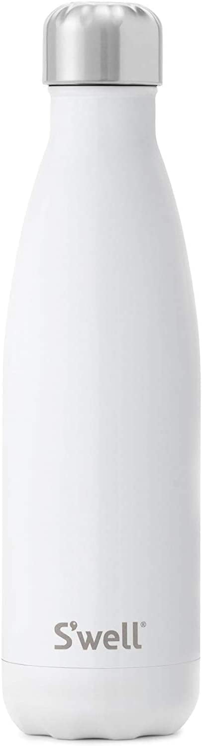 DEARART 17oz White Insulated Water Bottle No Straw, Stainless Steel Keep  Hot Coffee Hot/Cold Over 12…See more DEARART 17oz White Insulated Water