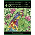 thumbnail image 1 of SÃ©rie de Arteterapia Antiestresse Livros de colorir para adultos vol. 6: 40 desenhos relaxantes e que aliviam o estresse, Book 6, (Paperback), 1 of 1