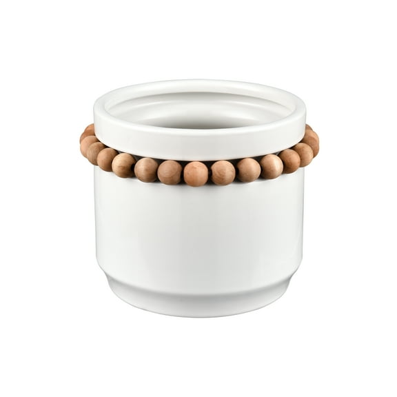 Elk Home Anders Scandinavian Small Vase in White Finish