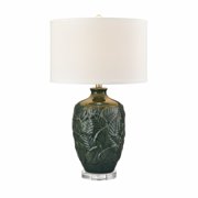 Elk Home Goodell 27.5-Inch Tall 1-Light Table Lamp in Green Glaze Finish