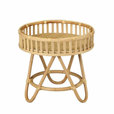S0075-10012-Elk Home-Tika - Accent Table In Coastal Style-21 Inches Tall and 22 Inches Wide