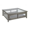 thumbnail image 1 of Elk Home Ostendo 48" Transitional Acacia Wood Display Coffee Table in Gray, 1 of 2