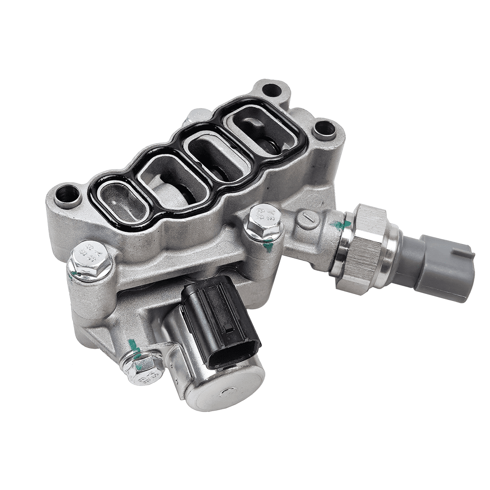 15810-RKB-J01 Engine Variable Valve Timing (VVT) Solenoid, VTEC Solenoid Spool Valve, Transmission Clutch Dual Linear Shift Solenoid | Fit for Honda Accord Odyssey Pilot V6 3.0L 3.5L | OE# 918-078