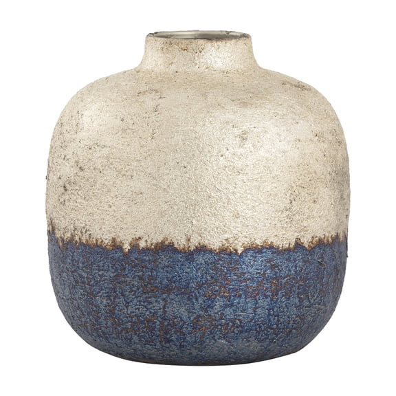 Elk Home Neal Small Mid Century Modern Vase in German Silver Finish
