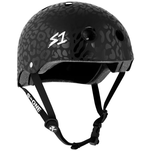 S1 Lifer Helmet - Black Leopard Matte (Size Large (22"))