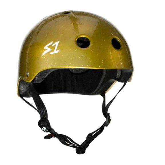 S1 Lifer Helmet - Gold Gloss Glitter