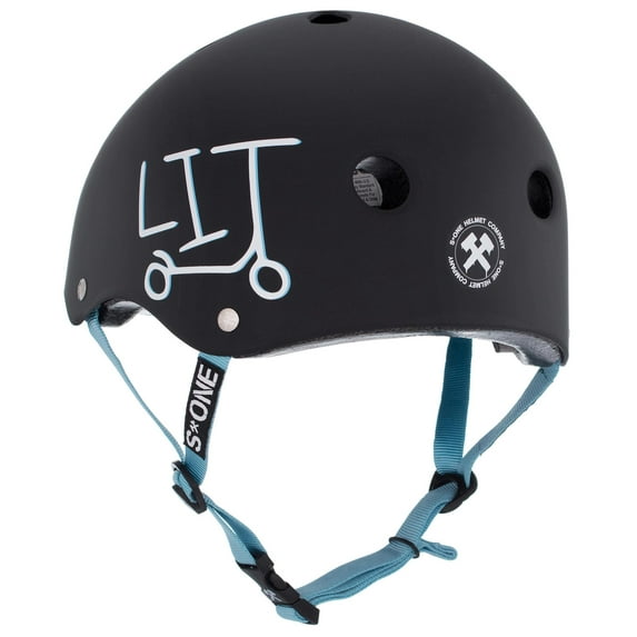 S1 Lifer Helmet - Undialed LIT Collaboration (Black Matte)