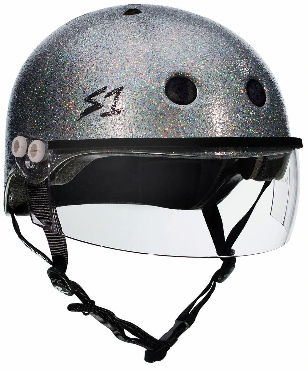 glitter motorcycle helmet S1 Lifer Visor – Krudco. Skateshop Daytona Cruiser 3/4 Open Face