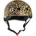 thumbnail image 1 of S1 Mega Lifer Helmet - Tan Matte Leopard Print, 1 of 4
