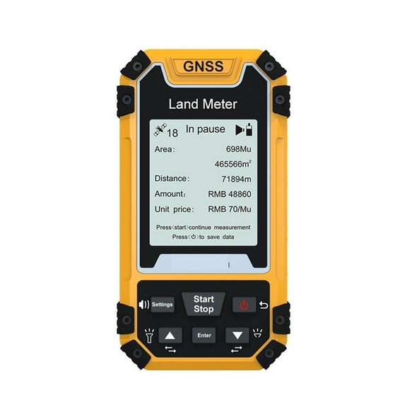 S1 Portable GPS GPS GLONASS SBAS BeiDou Land Measuring Meter Mountain Measurement 2.4 inch Screen Land Surveying Tool ,Area Measurement