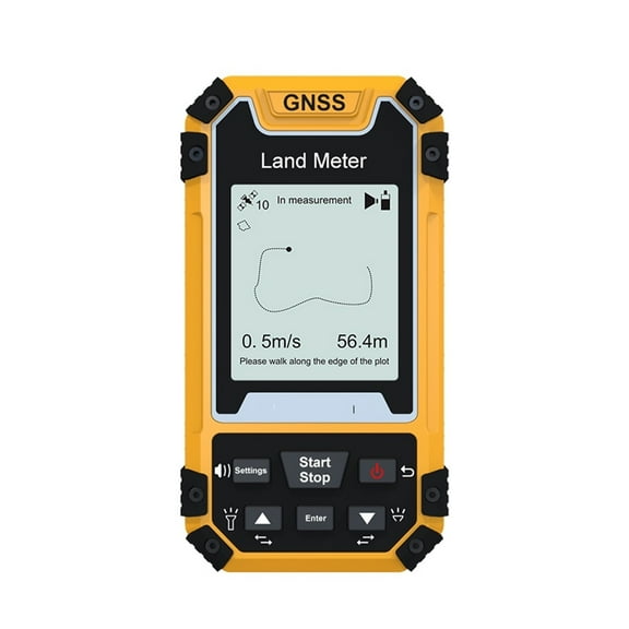 S1 Portable GPS GPS GLONASS SBAS BeiDou Land Measuring Meter Mountain Measurement 2.4 inch Screen Land Surveying Tool ,Easy to Use