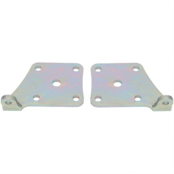 S10 10-Bolt Rear Axle Leaf Spring Plates, Zinch Finish