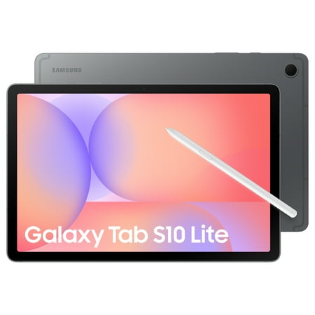 Samsung - Galaxy Tab S10 Lite - 10.9" 256GB - Wi-Fi - with S-Pen - Lite Gray