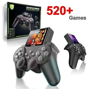 S10 Mini Video Game Console 520 Games, Dual Controllers, AV Output