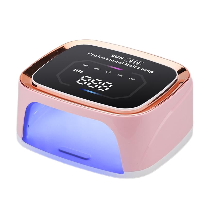 S10 Rechargeable Nail Lamp 108W - Cordless UV LED Nail Dryer for Gel Polish, Portable Fast Curing Light with Timer, Professional Manicure Machine for Home Salon & Travel Use