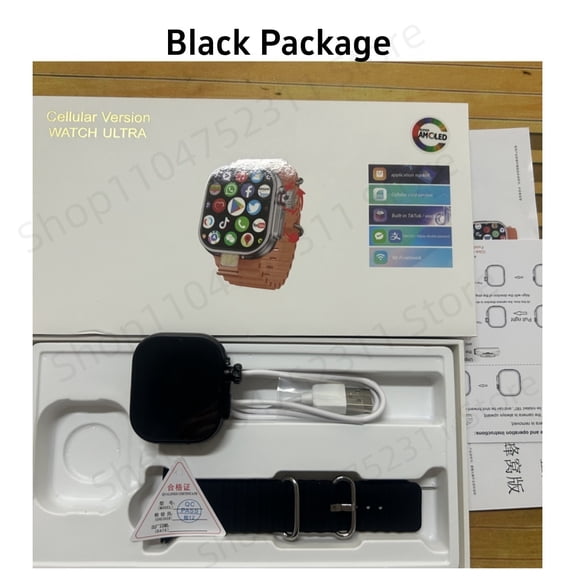 S10 Ultra CD12 Smartwatch Touch encoder Android 12.0 5G Smart Watch With 180 ° Rotary Camera 2.26 inch Amoled 490*580 HD Display