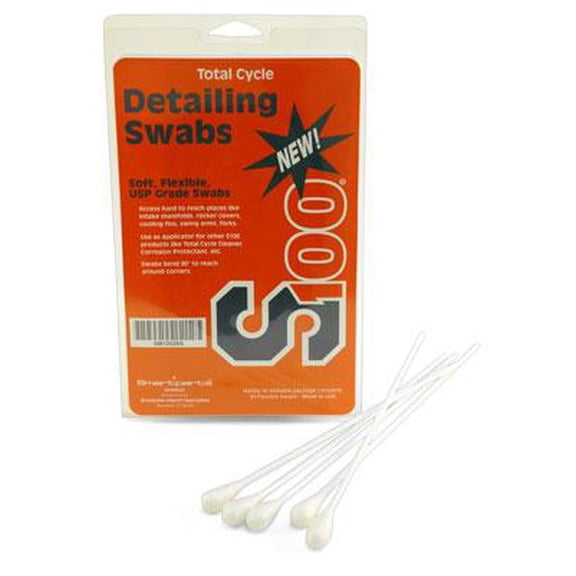 S100 12026S Total Cycle Detail Swabs - 50 Pack