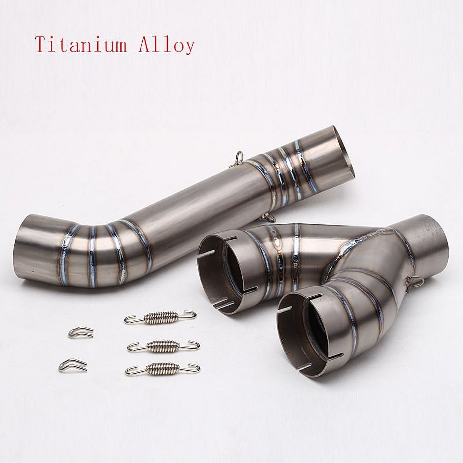S1000RR Motorcycle 61mm Exhaust Muffler Middle Link Pipe For