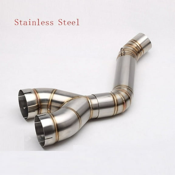 S1000RR Motorcycle 61mm Exhaust Muffler Middle Link Pipe For BMW S1000RR 2010 2011 2012 2013 2014 S1000 RR Slip-on
