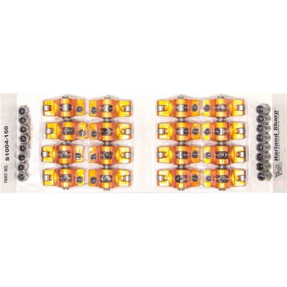 S1004-150 0.43 in. Stud 1.5 Ratio Rocker Arms for Small Block Chevy