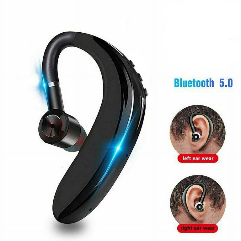 S109 Single Ear Wireless Bluetooth compatible Headphones In ear Call Noise Cancelling Business Earphones With Mic Walmart