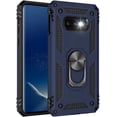 thumbnail image 1 of S10e Phone Case Military Grade Heavy Duty Armor Rugged Dual Layer Full Body Shockproof Screen Camera Protection Built-in Ring Kickstand Magnetic S10e 5.8" Phone Hard Back Cover for Men Women Blue, 1 of 5