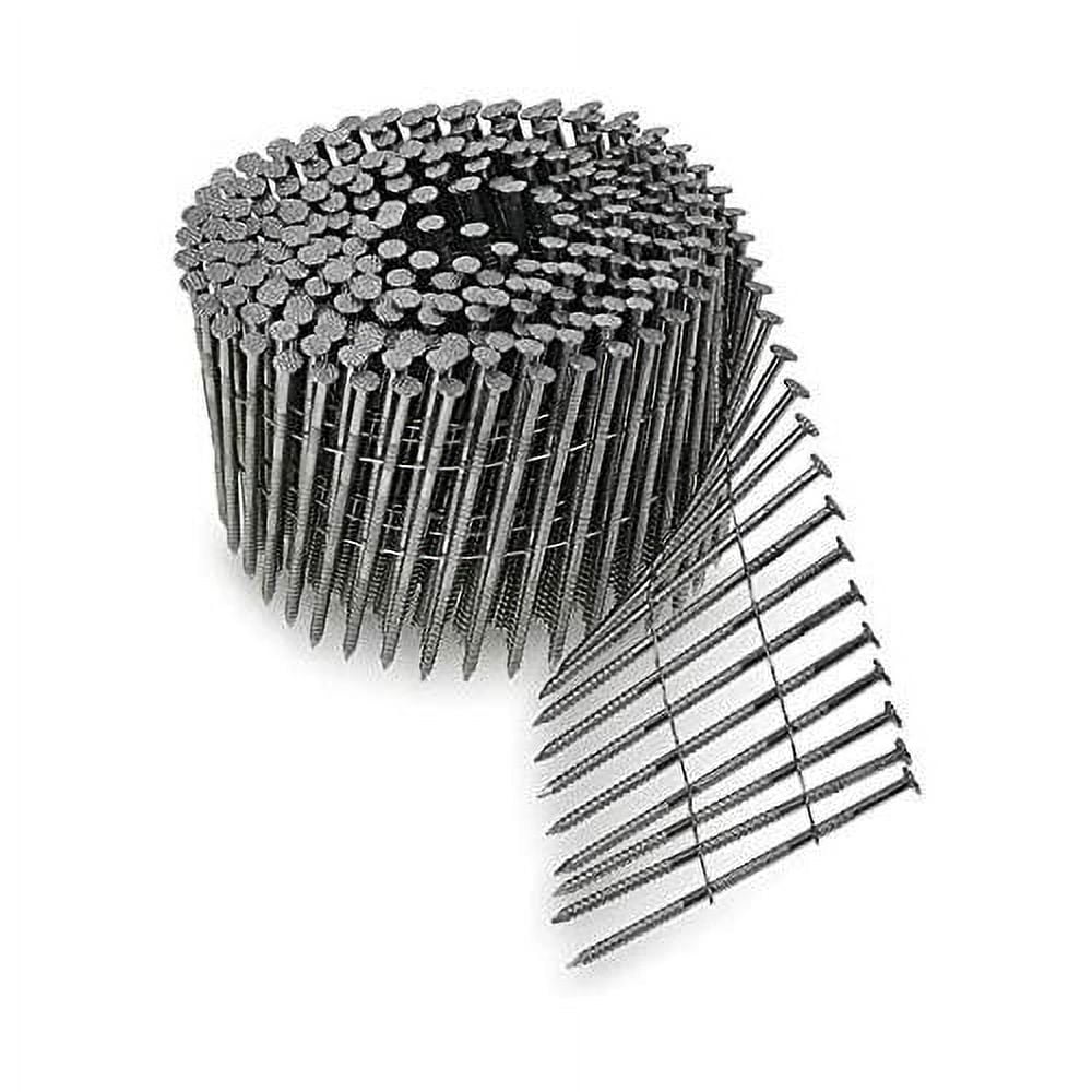 S13A225SNC 21/4" X.092IN 304SS Ring Shank Coil Siding Nails 3600Ct
