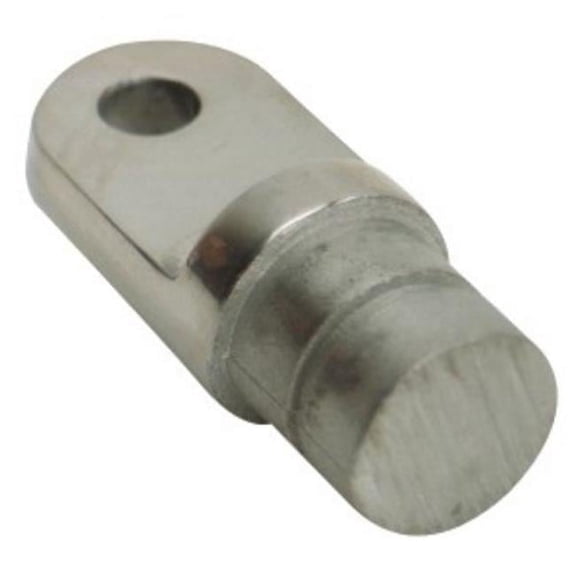 S1433C 0.87 in. Chrome Plated Zamac Internal Eye End