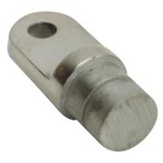 S1433C 0.87 in. Chrome Plated Zamac Internal Eye End