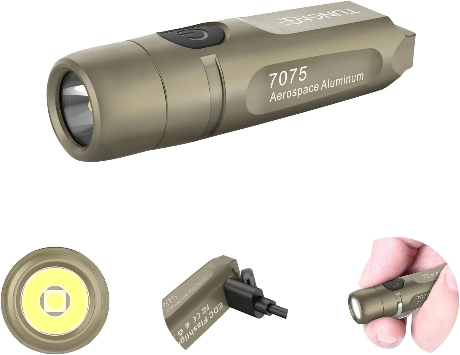 Usb Rechargeable Mini Led Light S15 Rechargeable Keychain Flashlight,650 Lumen EDC Mini Light | LED ...