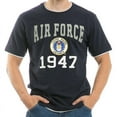thumbnail image 1 of S16-AIR-NVY-03 Pitch Double Layer Tee, Air Force, Navy, Large, 1 of 5