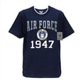 thumbnail image 1 of S16-AIR-NVY-05 Pitch Double Layer Tee, Air Force, Navy, 2X, 1 of 5