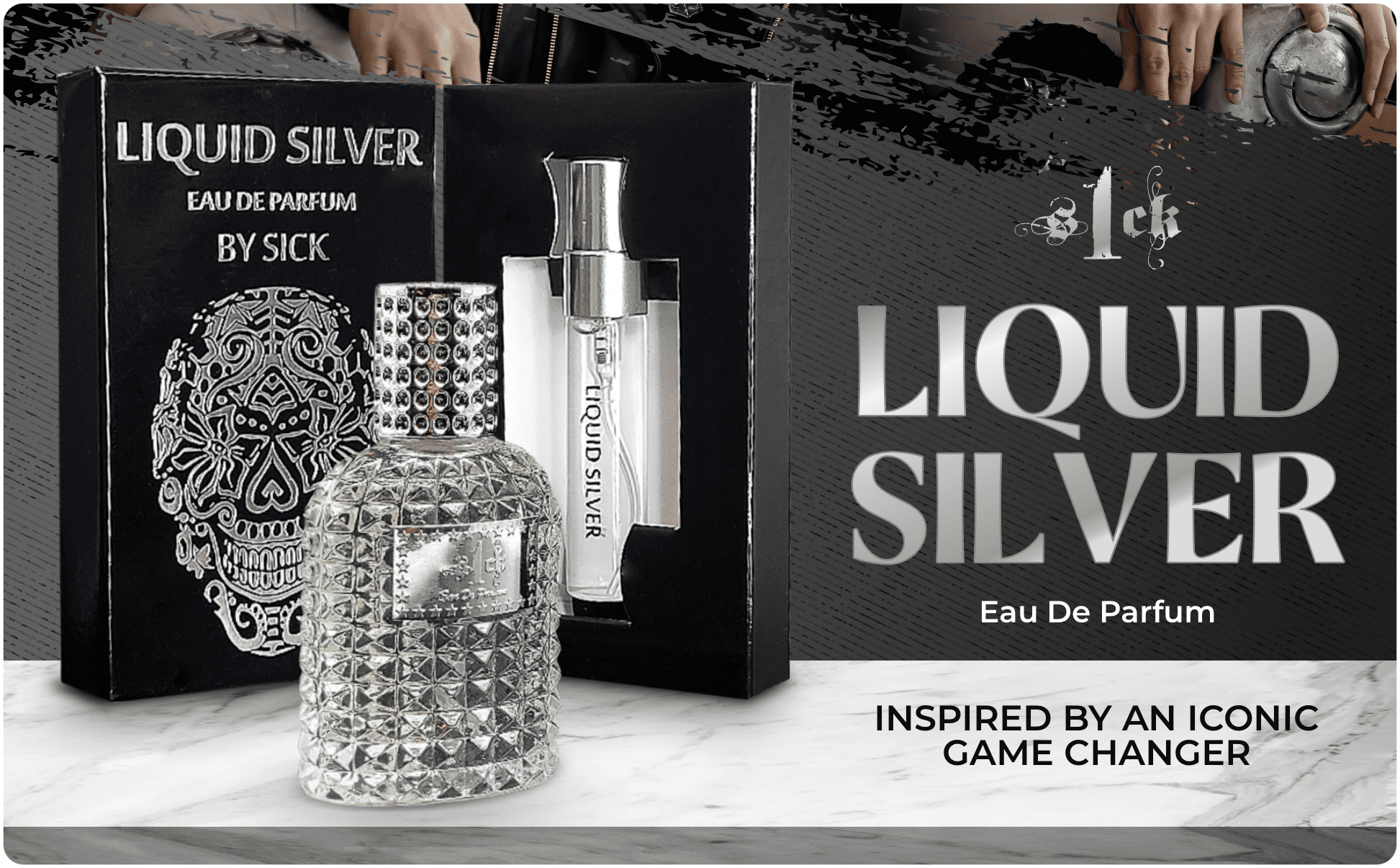 S1CK Liquid Silver Perfume for Men Unmatched Raw Male Pheromone Cologne Fragrance to Attract Women Walmart Business Supplies