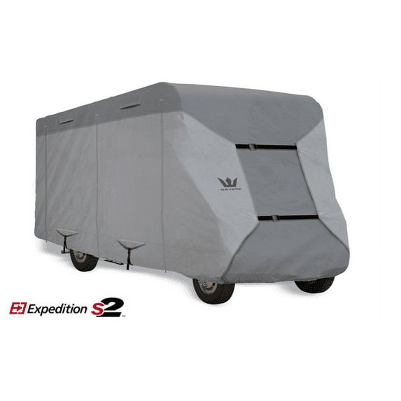 S2 Expedition Class C RV Covers by Eevelle | Fits 27 - 28 Feet | Gray