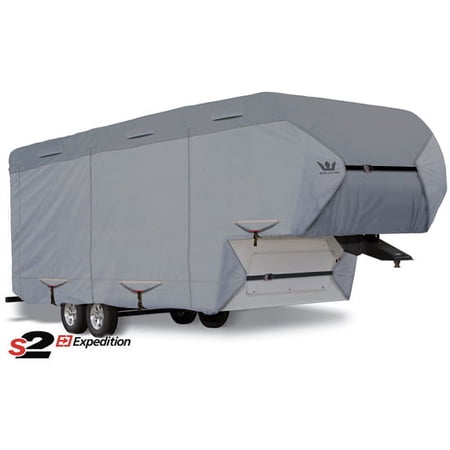 S2 Expedition Fifth Wheel Trailer Covers by Eevelle | Fits 39 - 40 Feet | Gray