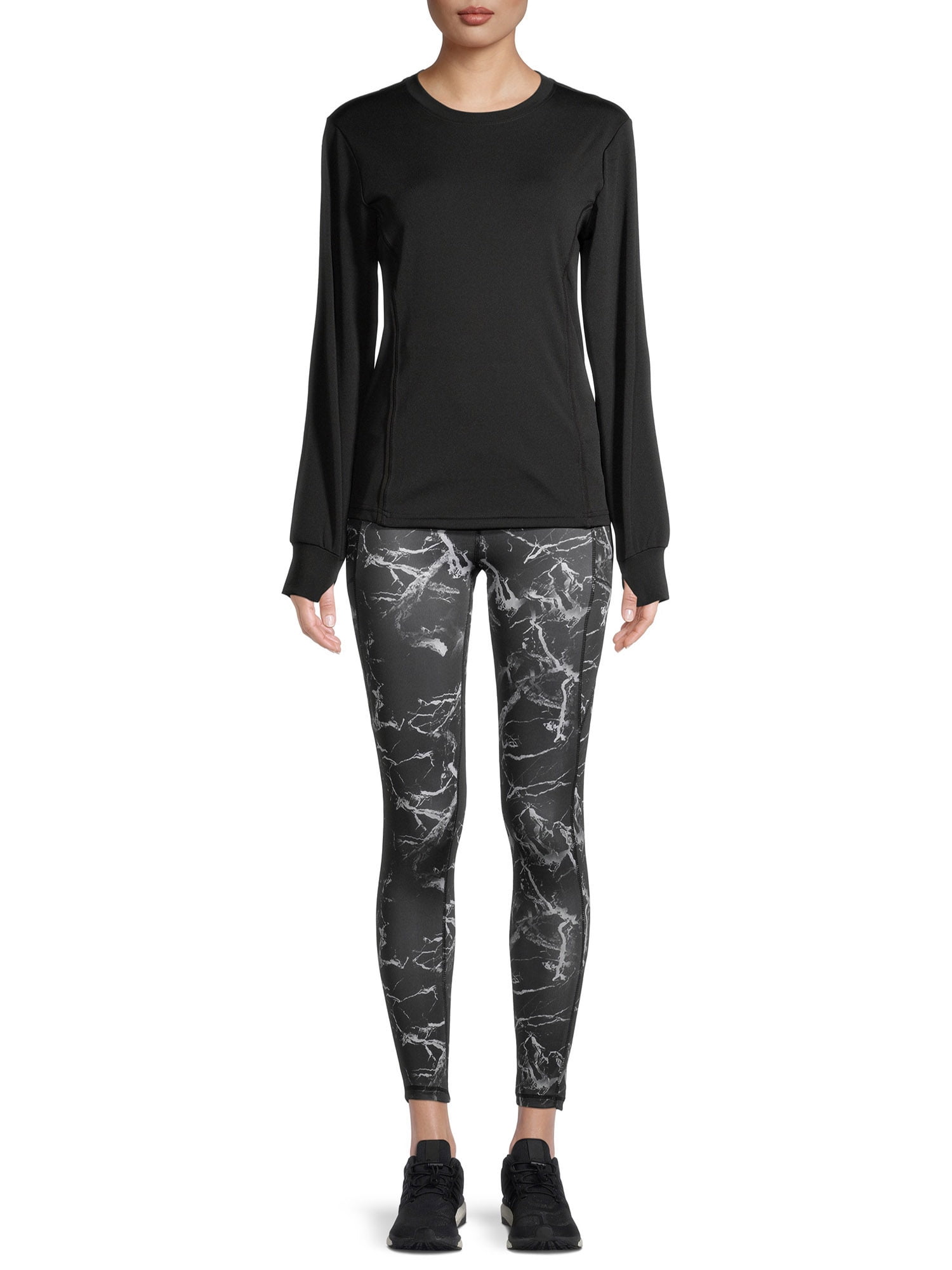 S2 Sportswear Women's Active High Waist Full Length Leggings with