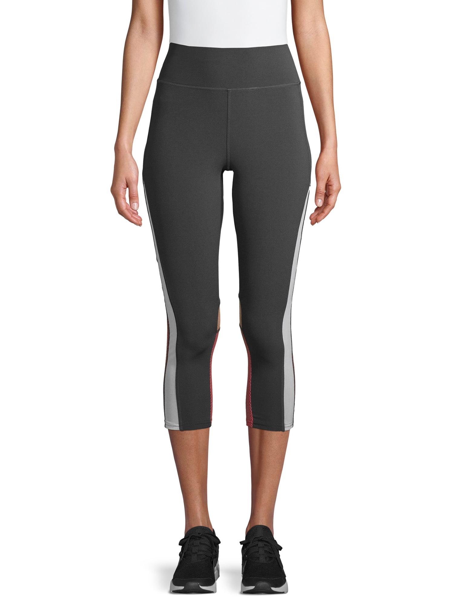 S2 Sportswear Women s High Waist 7 8 Active Leggings with Mesh