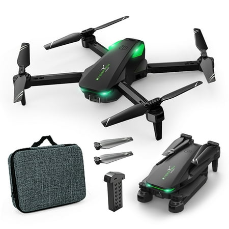S20 Drone with 1080P HD Camera, Foldable for Adults and Beginners, Optical flow Sensor, Obstacle Avoidance, Voice Control, Gestures Selfie, Altitude Hold, One Key Start, 3D Flips, Brushless Motor