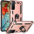 thumbnail image 1 of S21 FE Case, Samsung Galaxy S21 FE Case Military Grade Protective Samsung S21 FE Cases Cover with Ring Car Mount Kickstand for Samsung Galaxy S21 FE - Rose Gold, 1 of 12