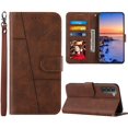 thumbnail image 1 of S22 Case Wallet 2022, for Galaxy S22 Case,[Wrist Strap][Card Holder Slots][Kickstand] Premium PU Leather S22 Phone Cases Flip Cover  Protective for Samsung Galaxy S22 Case (Brown), 1 of 14