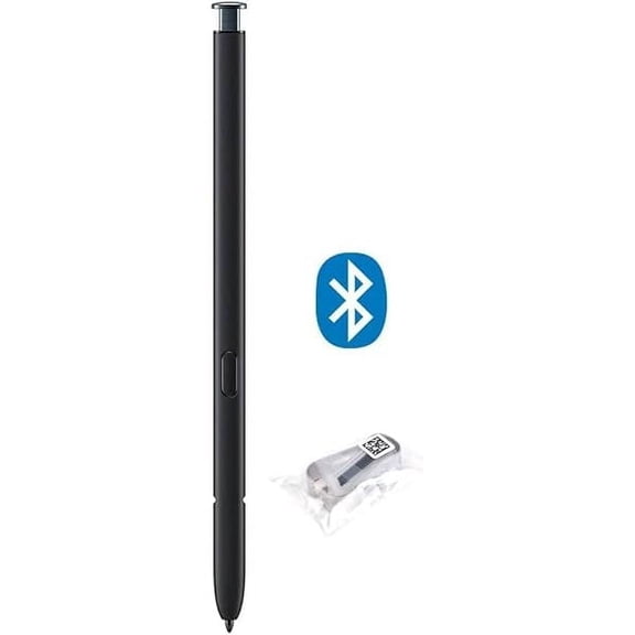 S22 Ultra S Pen (WithBluetooth) Replacement for Samsung Galaxy S22 Ultra 5G All Versions Touch Stylus Pen with 5*Tips/Nibs (Black)