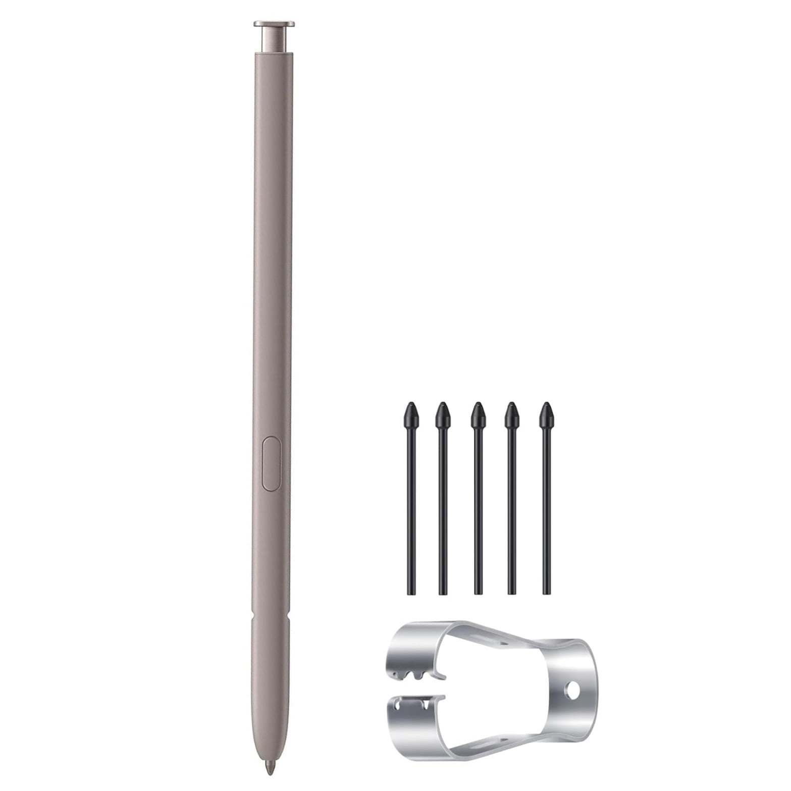 Stylus Pen Voor Galaxy S24 Ultra - Vervangings Pen Met Pop-up Menu Ondersteuning (Grijs, Zonder Bluetooth)