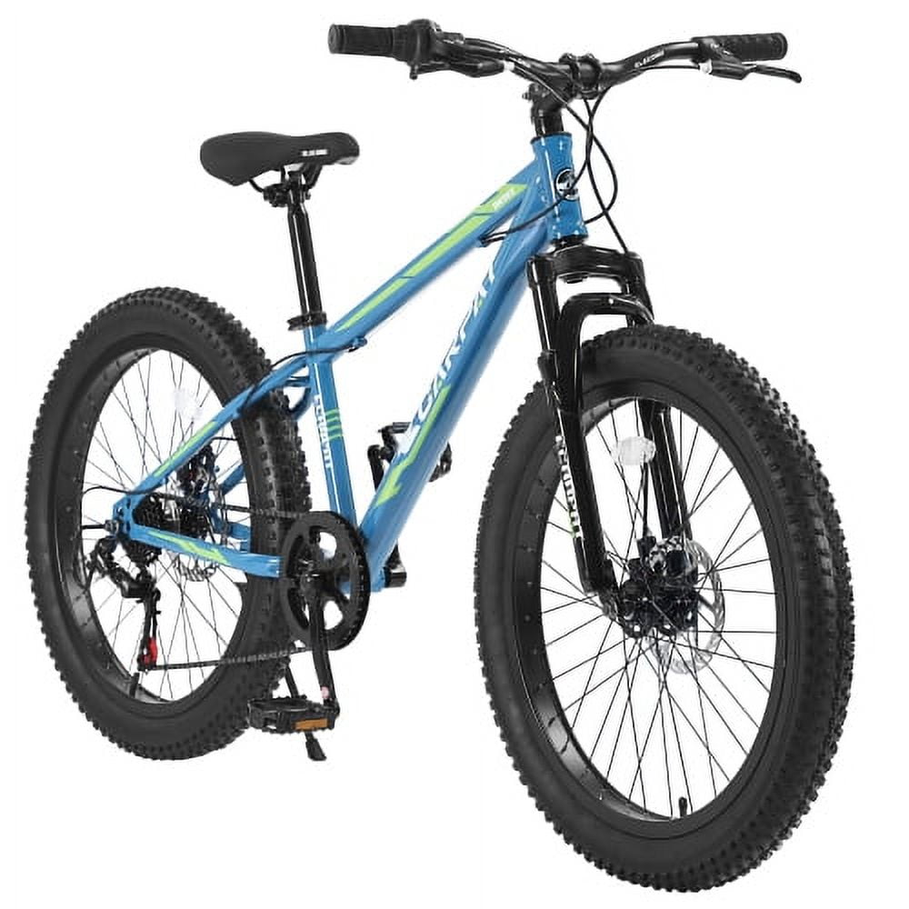 S Inch Fat Tire Bike Adult Youth Full Shimano Speeds Mountain