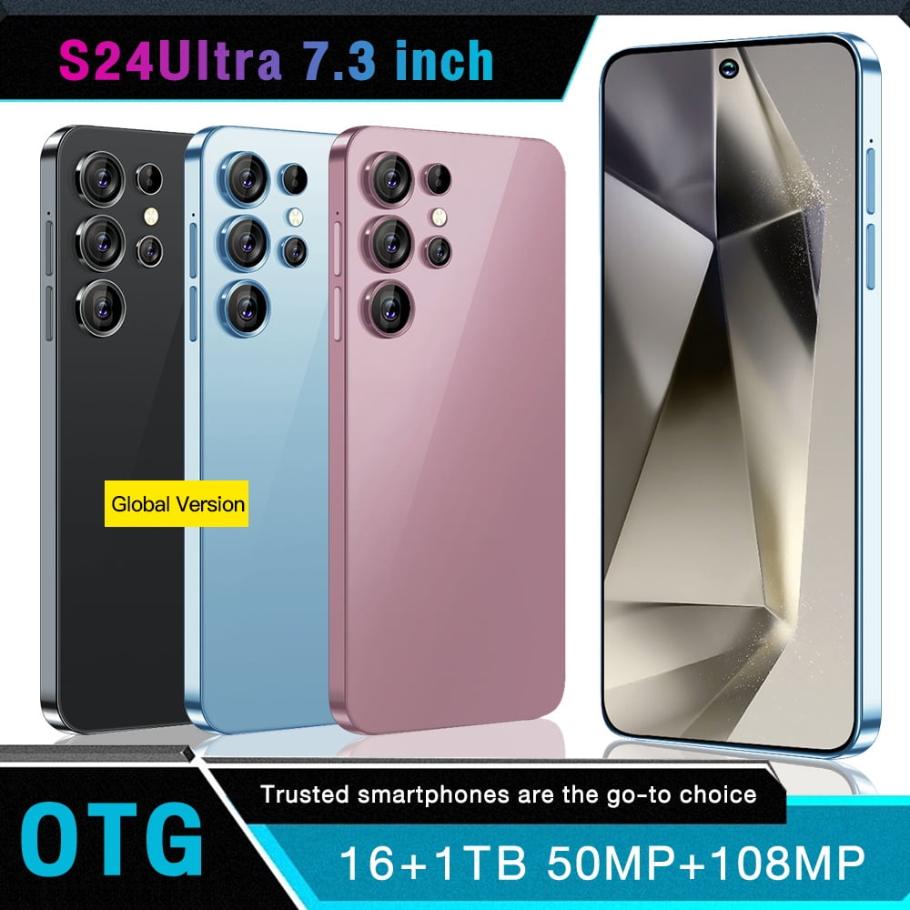 S24Ultra Popular Android Smartphone 3+64 Large Screen 6.8 Inch OTG Fast