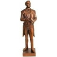 S25B5 Statue Joseph Smith Bronze 5.5" Handmade Cultured Marble Mormon