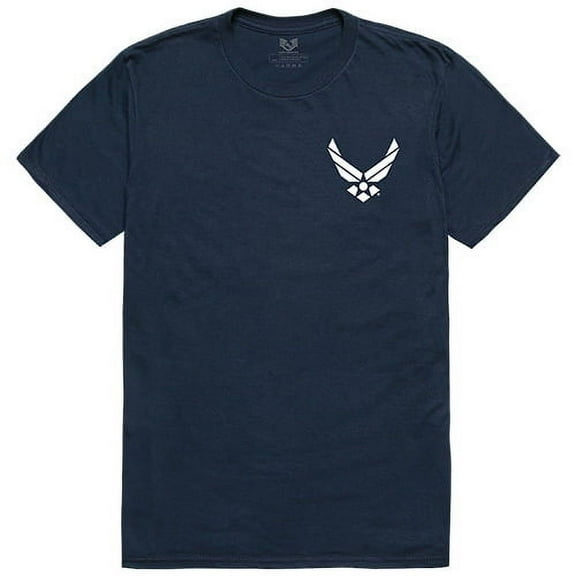 S26-AIR-NVY-04 Basic Military T-Shirt, Air Force, Navy, Extra Large